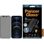 Panzer Стъклен протектор PanzerGlass за Apple iPhone 12 Pro Max 6.7 Privacy CamSlide AntiBacterial - Черен