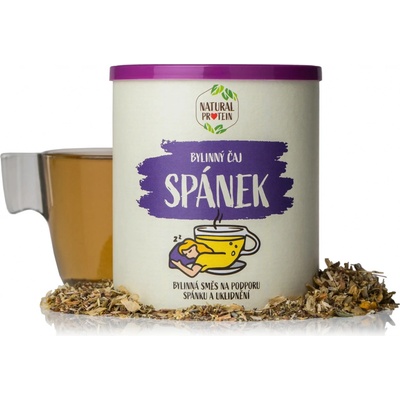 NaturalProtein Bylinný sypaný čaj Spánek 100 g 60 kapslí