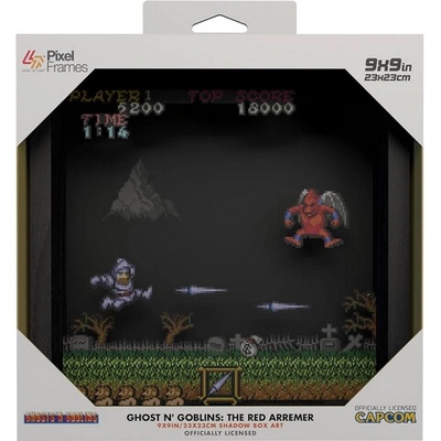 Pixel Frames Ghost n Goblins 23x23cm, RET00379