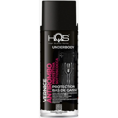HQS Sprej na podvozky čierny 400ml