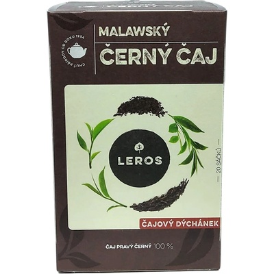 Leros čierny Čajová chvíľka malawský čierny čaj 20 x 2 g