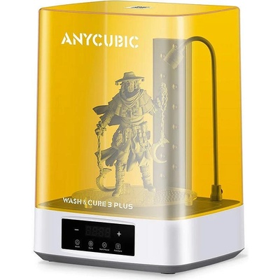 Машина за почистване и UV втвърдяване ANYCUBIC Wash and Cure 3 PLUS - 2 в 1 за фотополимерни модели