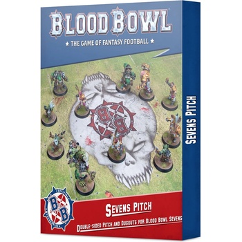Games Workshop Sevens Pitch: Double-sided Pitch and Dugouts for Blood Bowl Sevens (202-17)