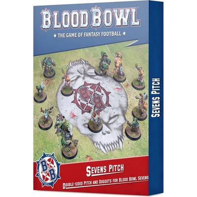 Games Workshop Sevens Pitch: Double-sided Pitch and Dugouts for Blood Bowl Sevens (202-17)