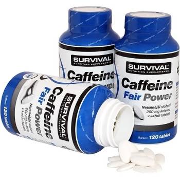 Survival Caffeine Fair Power 120 tabliet