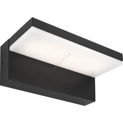 BOWI Led външно стенно осветително тяло nola led/12w/230v ip65 черно (bw0444)