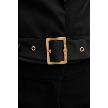 Karl Lagerfeld Елек с вълна Karl Lagerfeld в черно с едно копче B1W14009 (B1W14009)