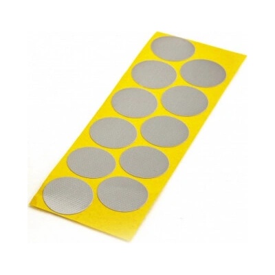 AD4221 samolepicí kolečka s textilním nosičem průměr 110 mm, barva šedá