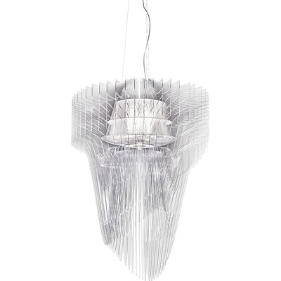 SLAMP ПЕНДЕЛ aria s 2x12w+1x7w e27 ПРОЗРАЧЕН (ariss00trs01t00e27)