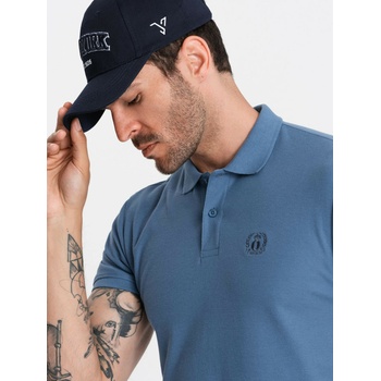 Ombre Clothing Синя мъжка основна поло риза Ombre Clothing Ombre Clothing | Sin | МЪЖЕ | S