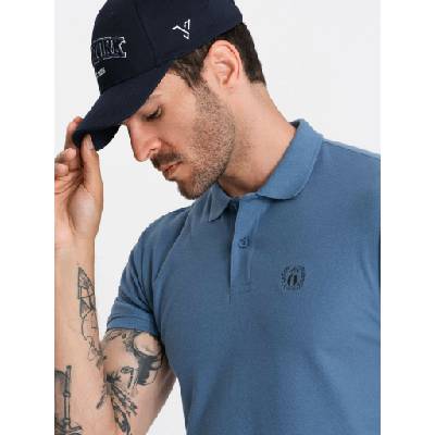 Ombre Clothing Синя мъжка основна поло риза Ombre Clothing Ombre Clothing | Sin | МЪЖЕ | S
