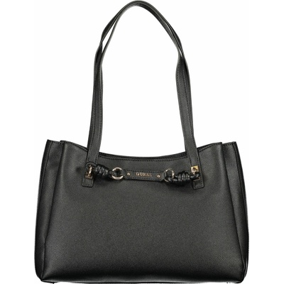 Guess Jeans dámska kabelka Čierna 37.0X25.0X11.0cm čierna