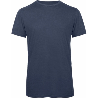 B&C triblend Men tmavý denim melír