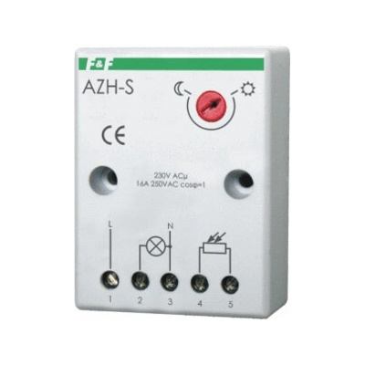 F&F Soumrakový spínač 16A 230V 2-1000lx AZH-S PLUS sonda
