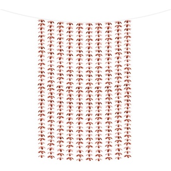 PartyDeco Парти Завеса за Фон на Цветя - Розово Злато