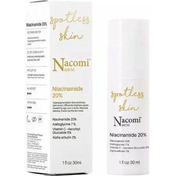 Nacomi Next Level Niacinamide 20% Sérum pre lokálne zosvetlenie pigmentových škvŕn 30 ml