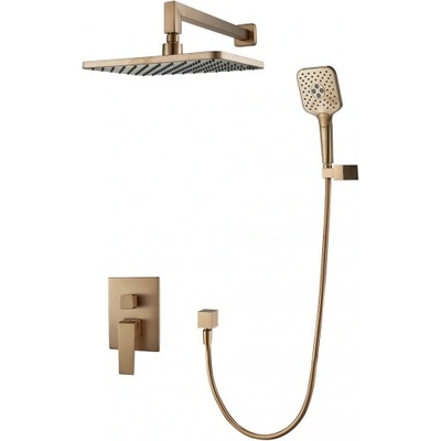 Inter Ceramic ЕЛИНОР brush rose gold СМЕС. ЗА ВГРАЖДАНЕ ЗА ДУШ (8123191br.rosegold)