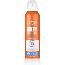 Victoria Beauty ochranný pleťový a tělový spray SPF15 s vitamínem E 150 ml