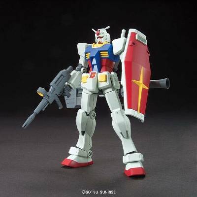 Bandai Mobile Suit Gundam RX 78 2 Gundam Plastic Model HGUC / 1:144