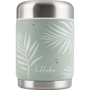 KikkaBoo Термос за храна KikkaBoo - Flora, 400 ml, Sage (31302030093)