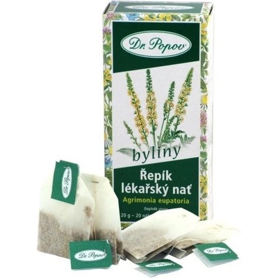 Dr.Popov Řepík lékařský nať 20 x 1 g