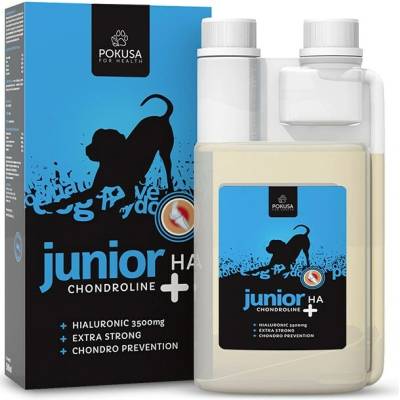 Pokusa BreedingLine ChondroLine HA Junior doplňky stravy pro psy 500 ml