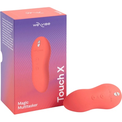 WE-VIBE Touch X - акумулаторен водоустойчив клиторен вибратор (корал)