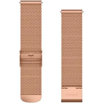 Image 1 of Garmin Бързоосвобождаваща се каишка - Rose Gold Milanese с 18K Rose Gold (20 мм) 010-12924-24 (010-12924-24)