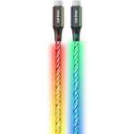 Philips Кабел за парти PHILIPS DLC5130C/00 USB-C to USB-C с Ambilight RGB свет (DLC5130C/00)