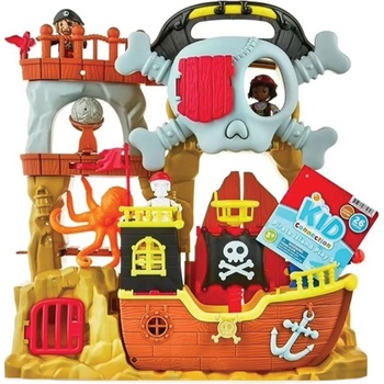 Tiny Kiddom Игрален комлект Tiny Kiddom L&S - Пиратски остров, 26 части (533231)