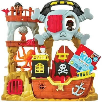 Tiny Kiddom Игрален комлект Tiny Kiddom L&S - Пиратски остров, 26 части (533231)