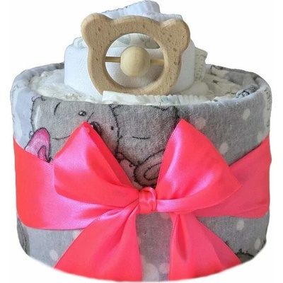 Brumlík plenkový mini dort IST A GIRL šedá – Zbozi.Blesk.cz