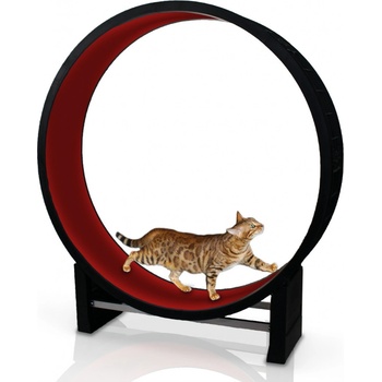Goleto Kolotoč pro kočky Motion 131 x 31 x 144 cm | červený