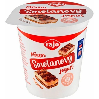 Rajo Mňam Duo Smotanový jogurt so zložkami tiramisu 145 g