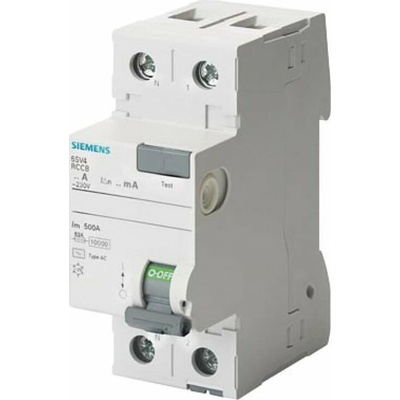 Siemens 2P 40A 0,03A Typ AC N pól levý 5SV4314-0KL