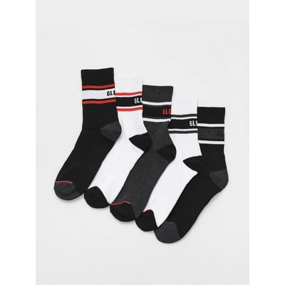 Globe Triple Stripe Crew 5 Pack assorted