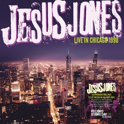 Jesus Jones - Live In Chicago 1990 (White Coloured) (2 LP) (5014797908604)