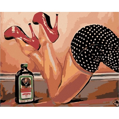 Zuty Malování podle čísel SVŮDNÉ NOHY A JAGER