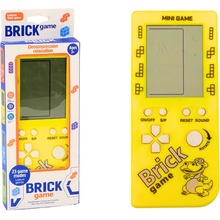 Lean Toys Elektronická hra na konzoli Tetris Brick Game 23 úrovní Yellow