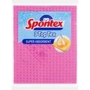 Spontex Top Tex viacúčelová hubová utierka 3 ks