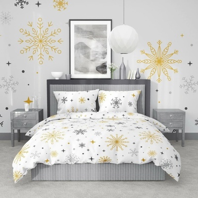 Stanex bavlna obliečky Magic White 140x220 70x90