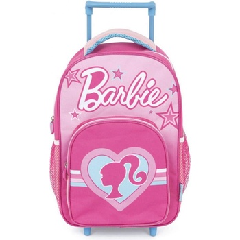 Детска раница на колела и преден джоб Barbie