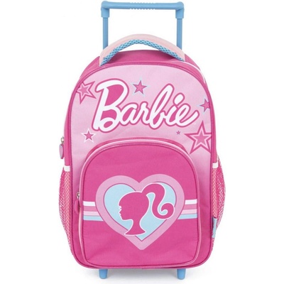 Детска раница на колела и преден джоб Barbie