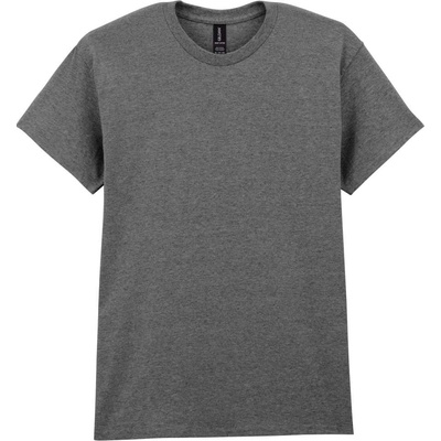Unisex tričko Heavy cotton grafit černý žíhaný