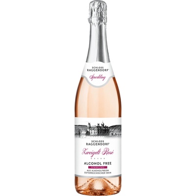 Schloss Raggendorf Zweigelt Rosé Sparkling Alcohol Free 0,5% 0,75 l (čistá fľaša)