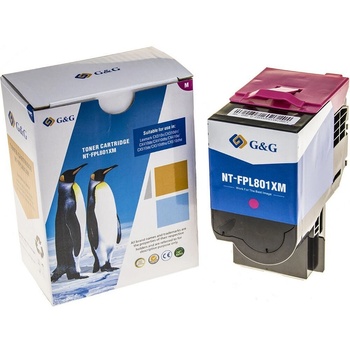 Compatible Lexmark 80C2SM0 съвместим тонер магента за 2000 страници (NT-FPL801XM-A)