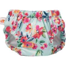 Smart Bottoms Lil' Swimmer 2.0 AQUA FLORAL Large