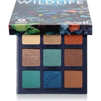 Barry M Wildlife Ocean палитра сенки за очи 10, 8 гр