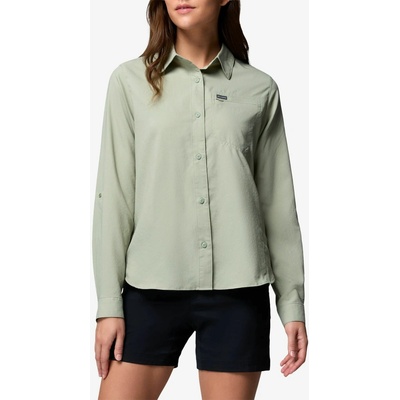 Columbia Silver Ridge Utility II LS Shirt Women Safari 348 zelená
