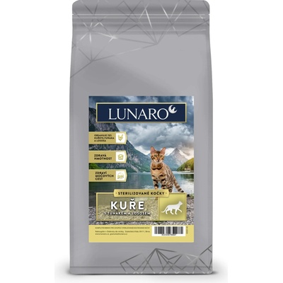 Lunaro Cat AquaPoulet Adult Steril Kuře s rybama 5 kg